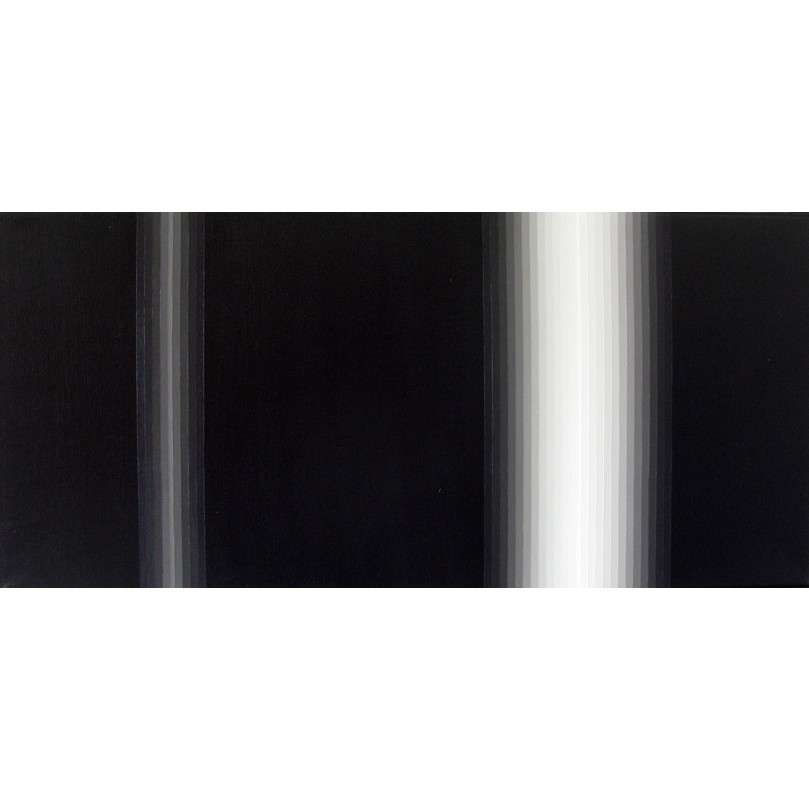 Light Band Painting #10 | 2010 | Acrylic on canvas | 66 x 31 cm