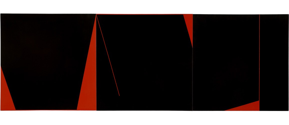 Nocturne for Red (Space) #1 #2 #3 triptych | 2004
Acrylic on canvas | 230 x 76.5cm