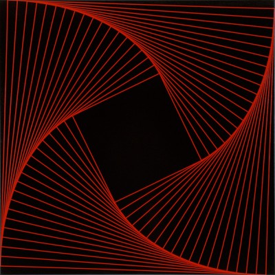 Trace (Red #1) | 2008
Acrylic on canvas | 101.5 x 101.5 cm